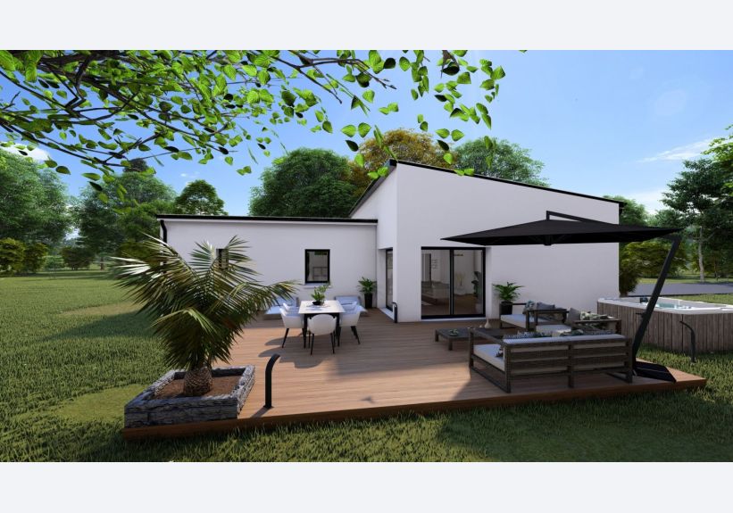 Image du modèle de maison ext arrière 2