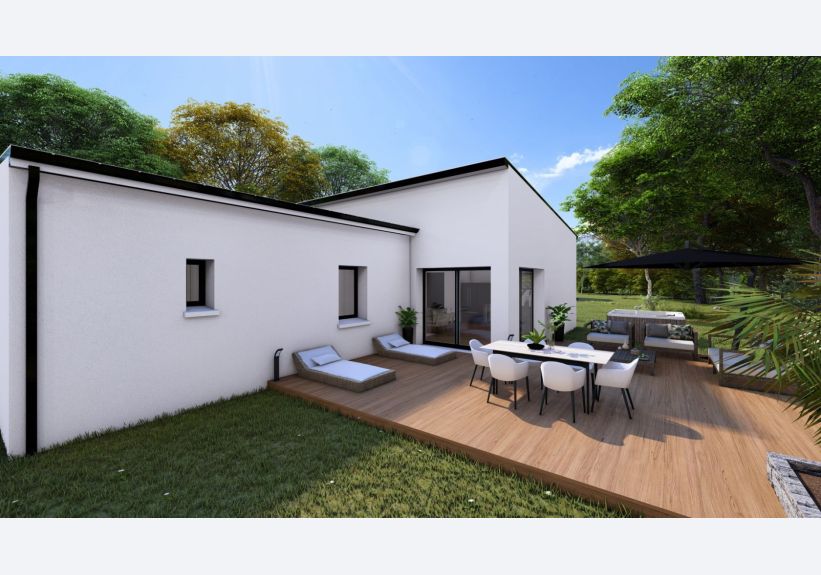 Image du modèle de maison ext arrière 1