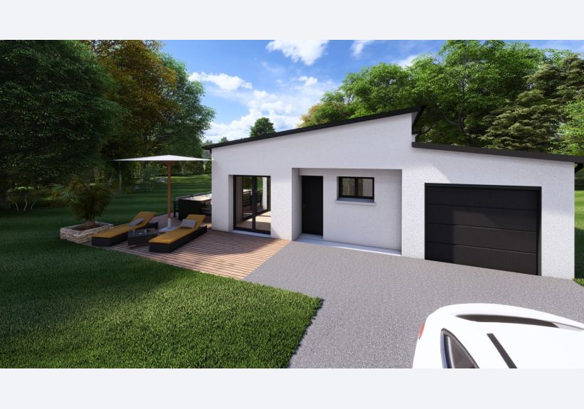 Image du modèle de maison façade avant 3