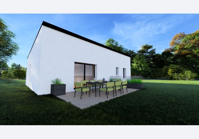 Image du modèle de maison façade arrière 3