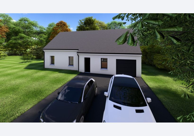 Image du modèle de maison façade avant 1