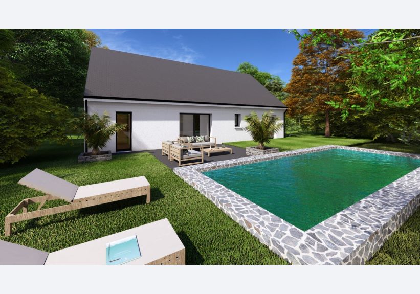Image du modèle de maison façade arrière 1