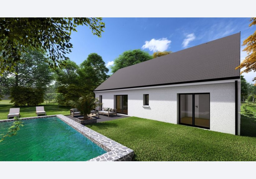 Image du modèle de maison façade arrière 3