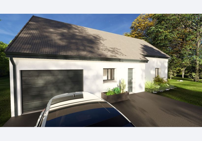Image du modèle de maison facade avant2