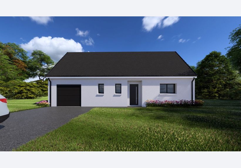 Image du modèle de maison Façade avant 1