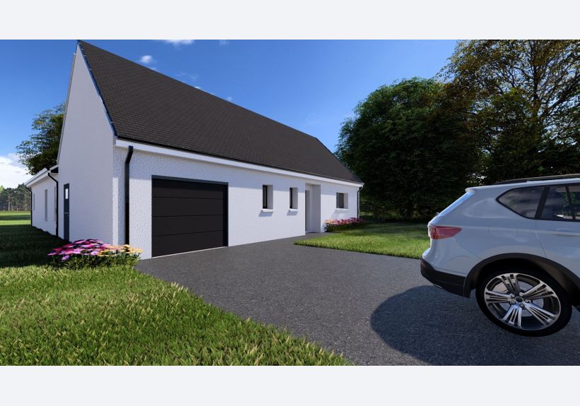 Image du modèle de maison Façade avant 2
