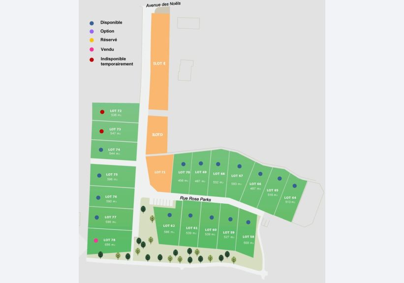 Image du modèle de maison PLAN LOTISSEMENT