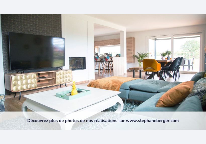 Image du modèle de maison Pièce de vie 1