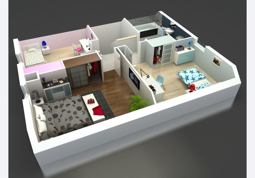 Image du modèle de maison Optima2 etage 050110