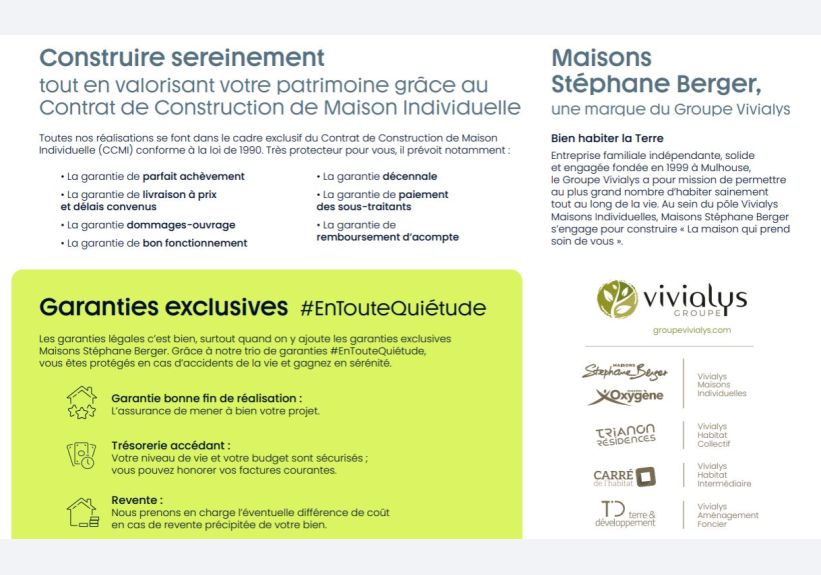 Image du modèle de maison Garanties_CCMI