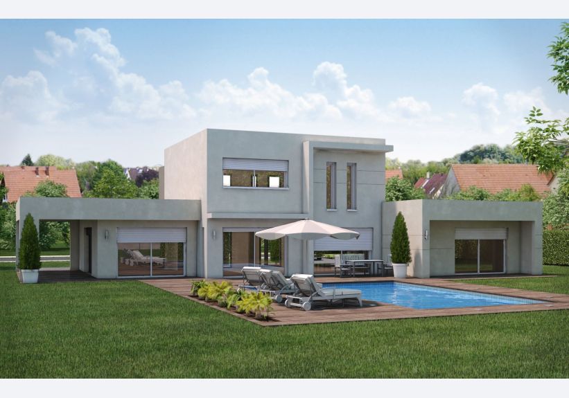 Image du modèle de maison Jasmin 2 arriere 2