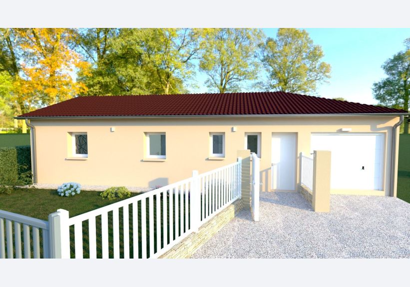 Image du modèle de maison entrée PP tradi