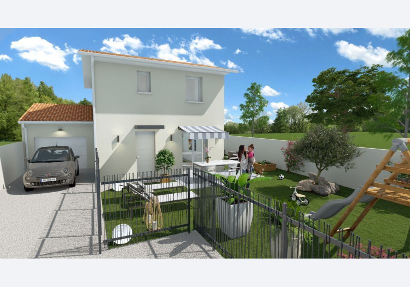 Image du modèle de maison Acacia 90 extérieur