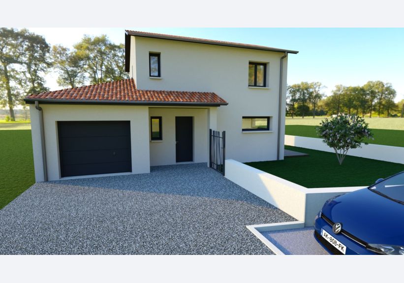 Image du modèle de maison acacia entrée acces