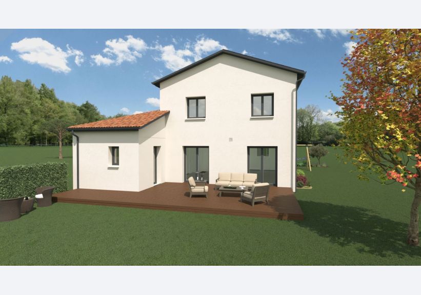 Image du modèle de maison acacia suite derrière garage