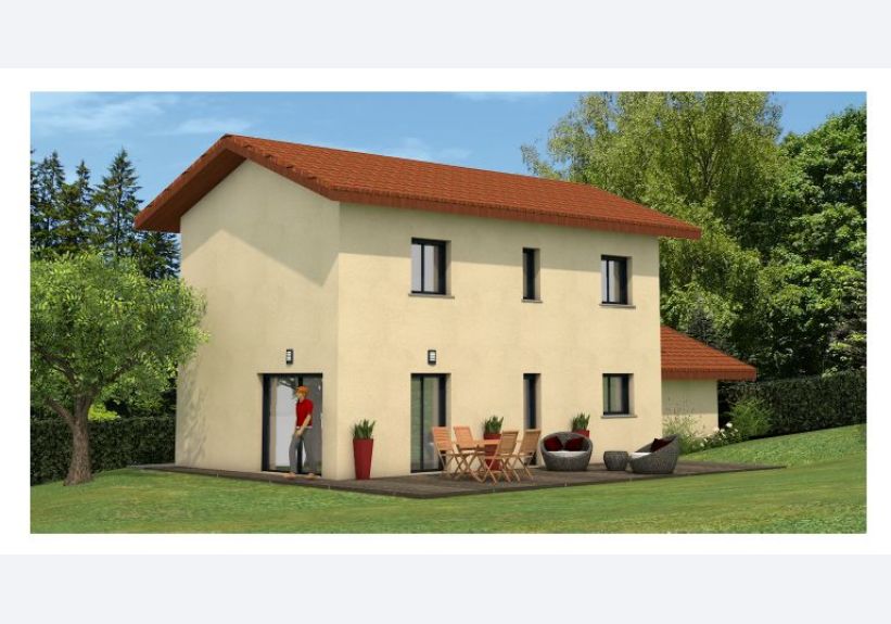 Image du modèle de maison Arbusigny terrasse