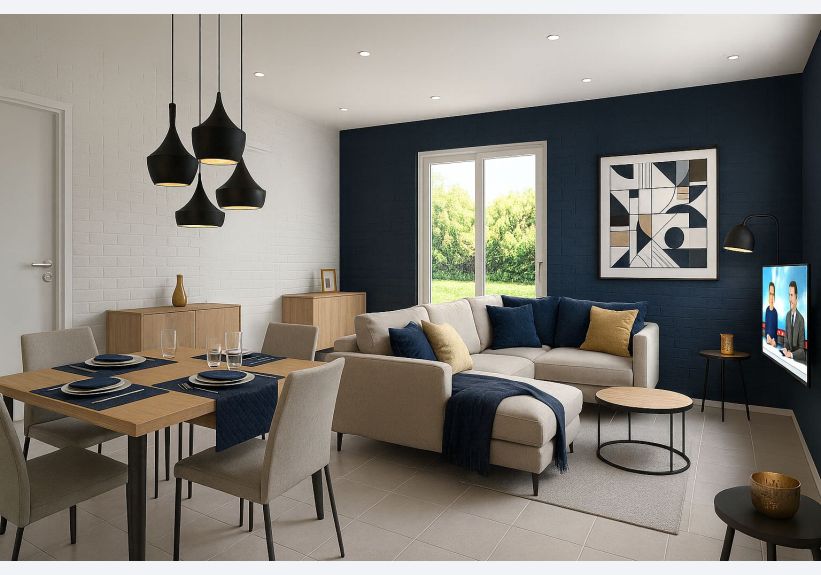 Image du modèle de maison salon ax11 4 pans