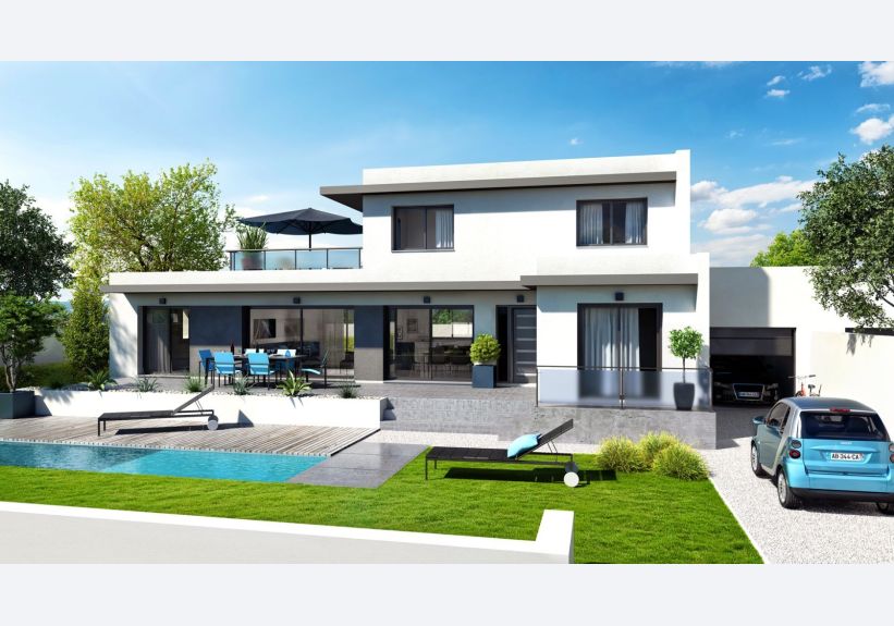 Image du modèle de maison Orchidée