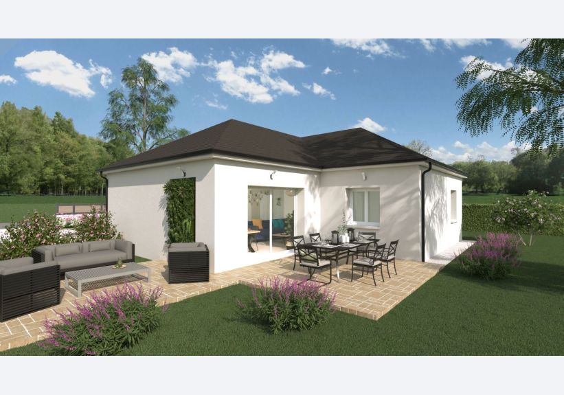 Image du modèle de maison model 12 arriere