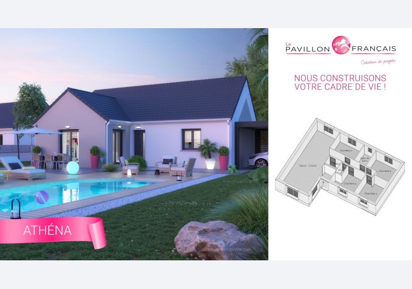 Image du modèle de maison 1 • Athéna 100