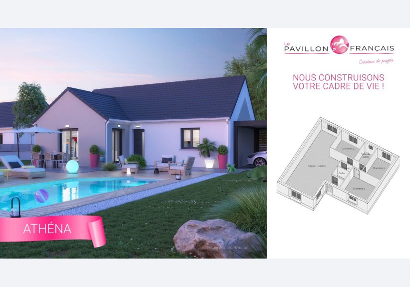 Image du modèle de maison 1 • Athéna 90