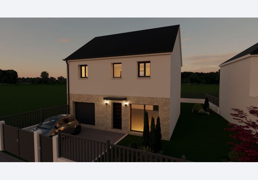 Image du modèle de maison 4 - 120 m2 -Jour- AR