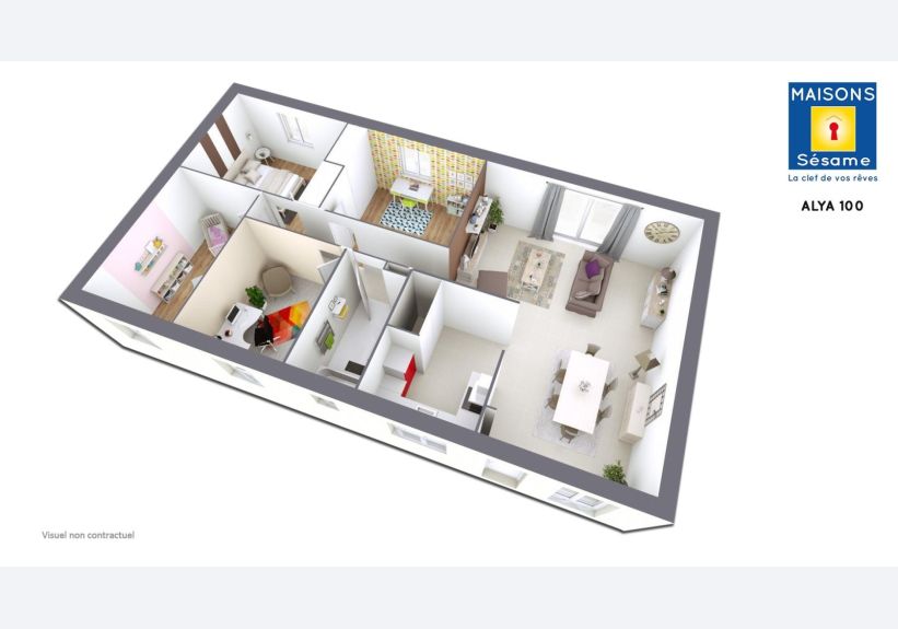 Image du modèle de maison ALYA 100