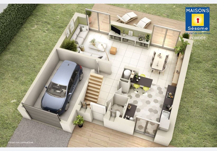 Image du modèle de maison peridot RDC