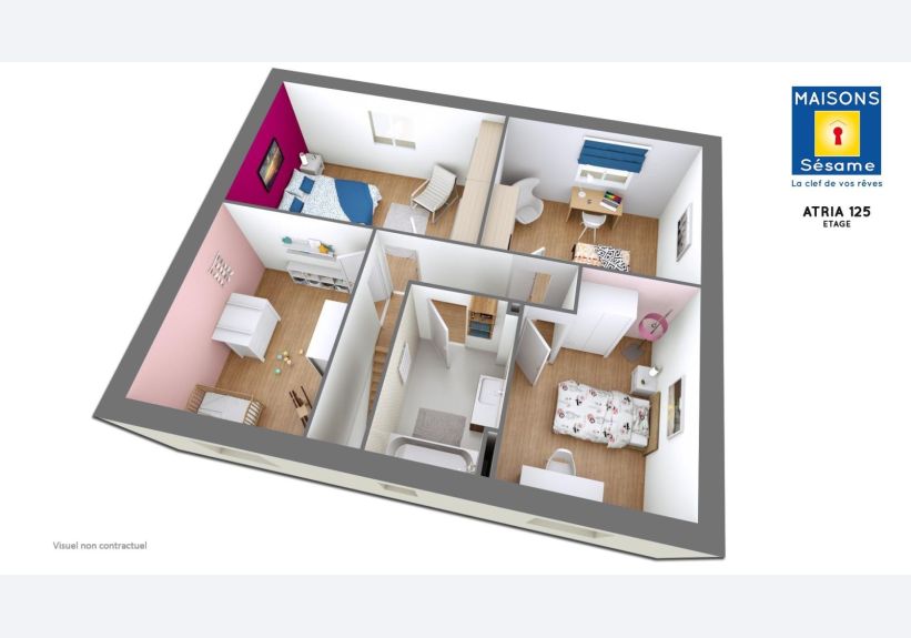 Image du modèle de maison ATRIA 125 ETG
