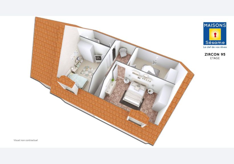 Image du modèle de maison ZIRON 95 ETG