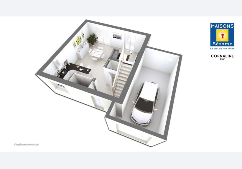 Image du modèle de maison CORNALINE RDC