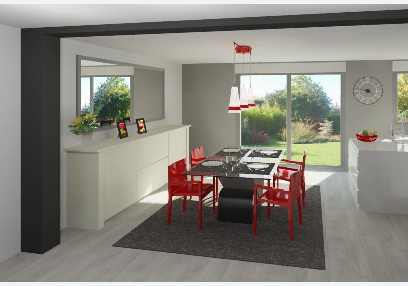 Image du modèle de maison aaa salle à manger