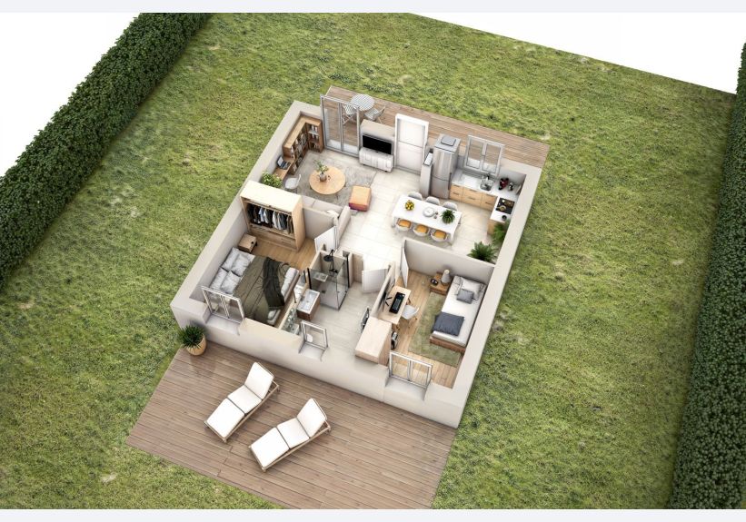 Image du modèle de maison plan perle 2