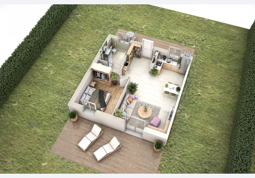 Image du modèle de maison plan perle 1