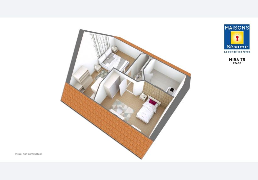 Image du modèle de maison MIRA 75 ETG