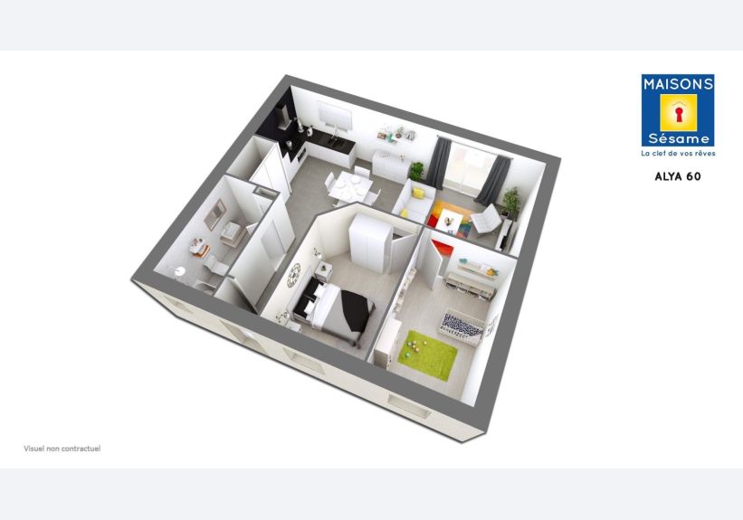 Image du modèle de maison ALYA 60