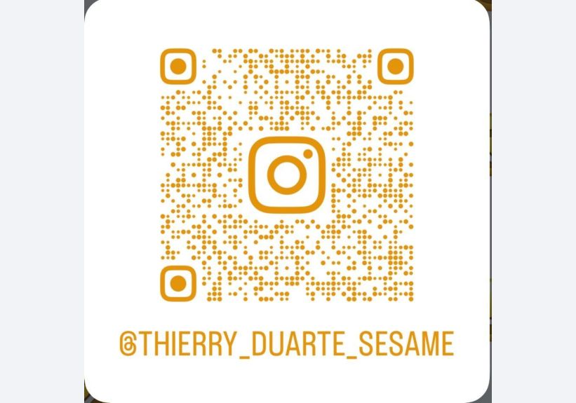 Image du modèle de maison QR Instagram