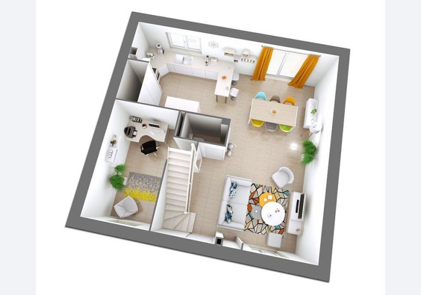 Image du modèle de maison atria-105-1