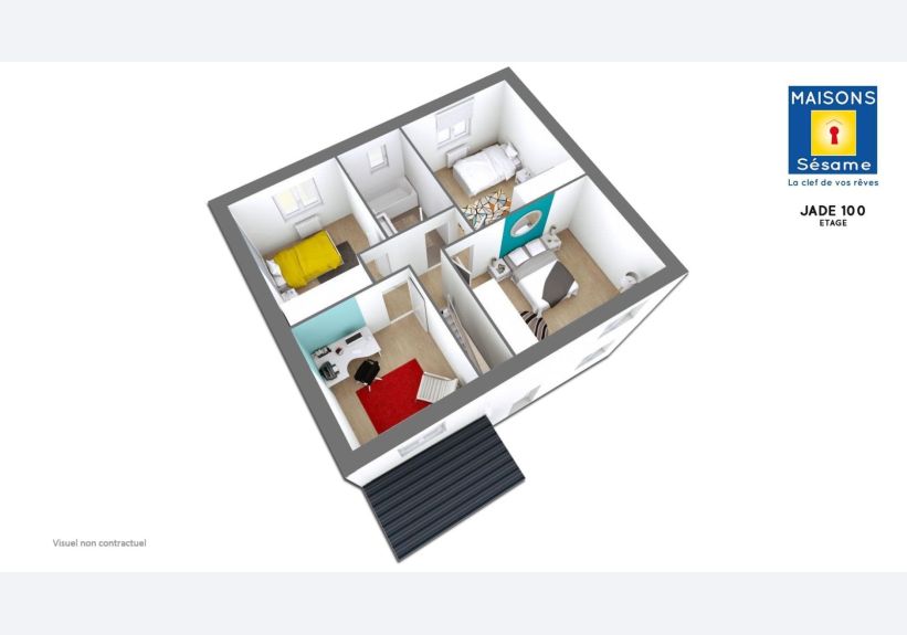 Image du modèle de maison JADE 100 ETG