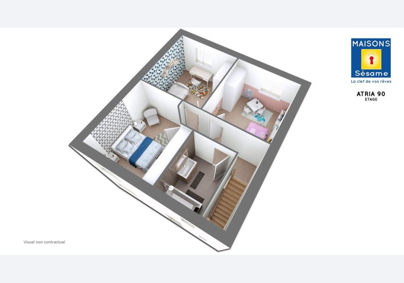 Image du modèle de maison ATRIA 90 ETG