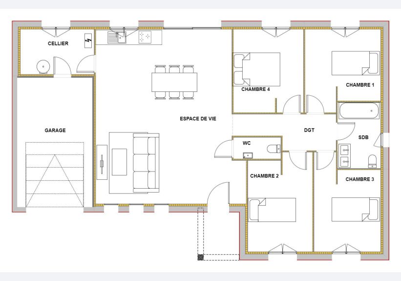 Image du modèle de maison HIBISCUS PLAN