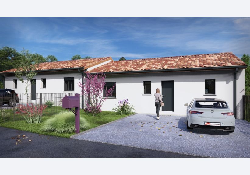Image du modèle de maison 36055A-24_2 - Vue extérieure