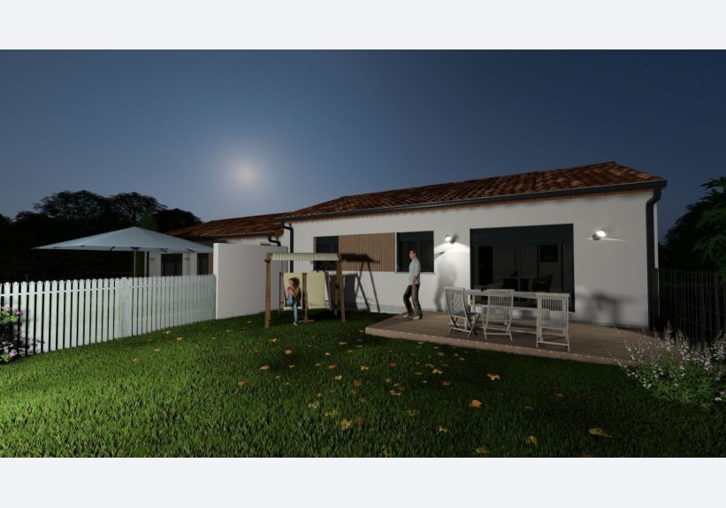 Image du modèle de maison NUIT
