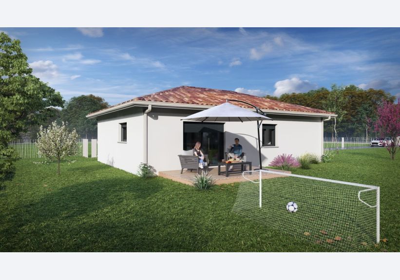 Image du modèle de maison 36051C-24_4 - Vue extérieure