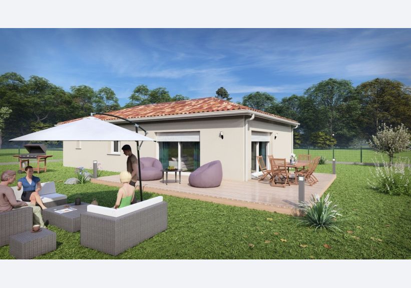 Image du modèle de maison 37003A-25_4 - Vue extérieure