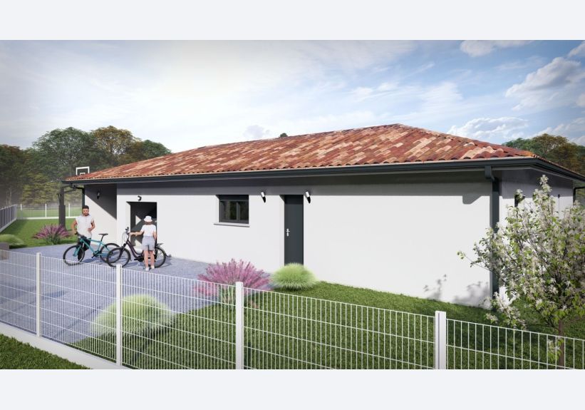 Image du modèle de maison 36062A-24_2 - Vue extérieure