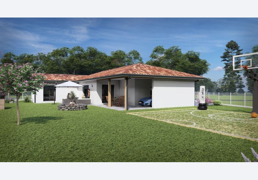 Image du modèle de maison 36062A-24_3 - Vue extérieure