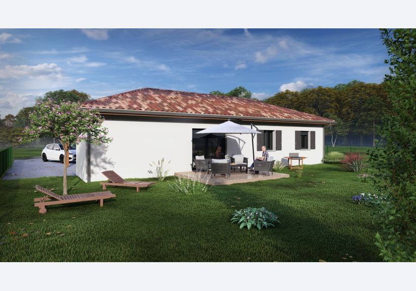 Image du modèle de maison 36055B-24_4 - Vue extérieure