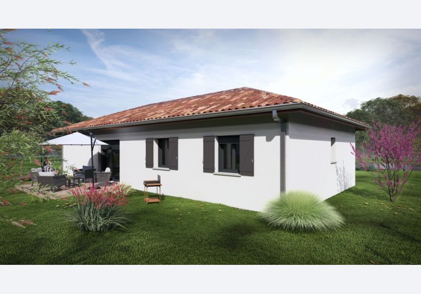Image du modèle de maison 36055B-24_3 - Vue extérieure