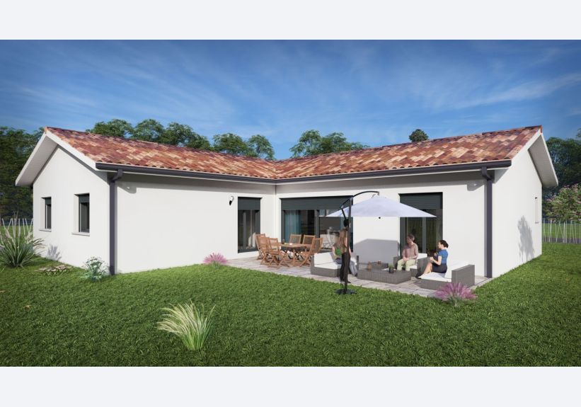 Image du modèle de maison 36067B-24_4 - Vue extérieure